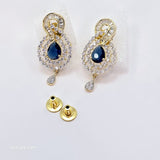The Noel Yellowgold A.D Pendant Earring