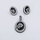 The Mariana Blackgold A.D Pendant Earring