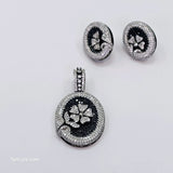 The Mariana Blackgold A.D Pendant Earring