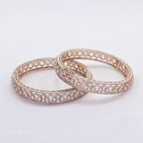 The Vania Rosegold A.D Bangle