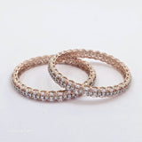 The Primrose Rosegold A.D Bangle