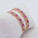 The Bess Rosegold A.D Bangle