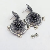 The Carly Oxidized Earring
