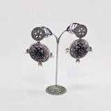 The Carly Oxidized Earring