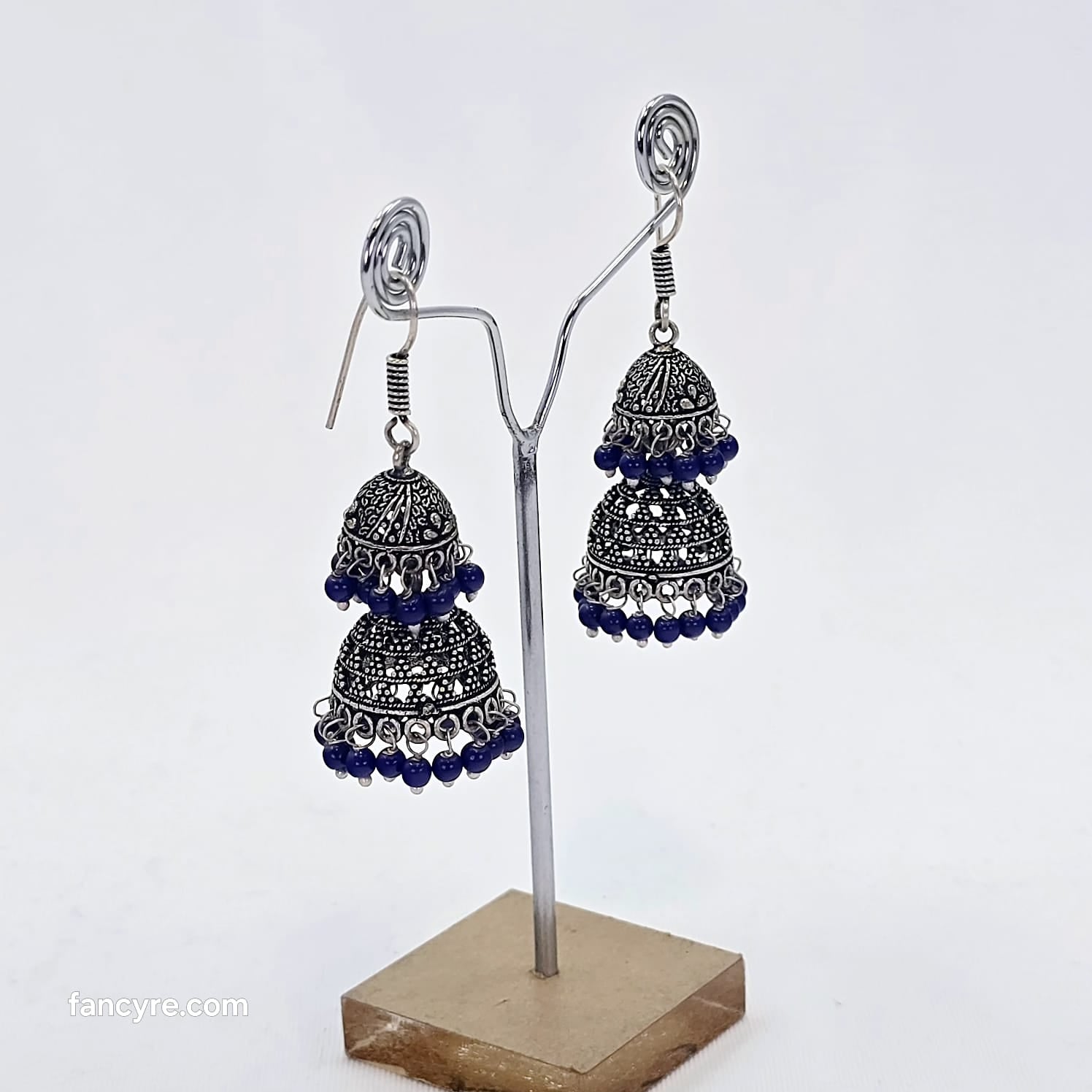 The Vesta Oxidized Earring