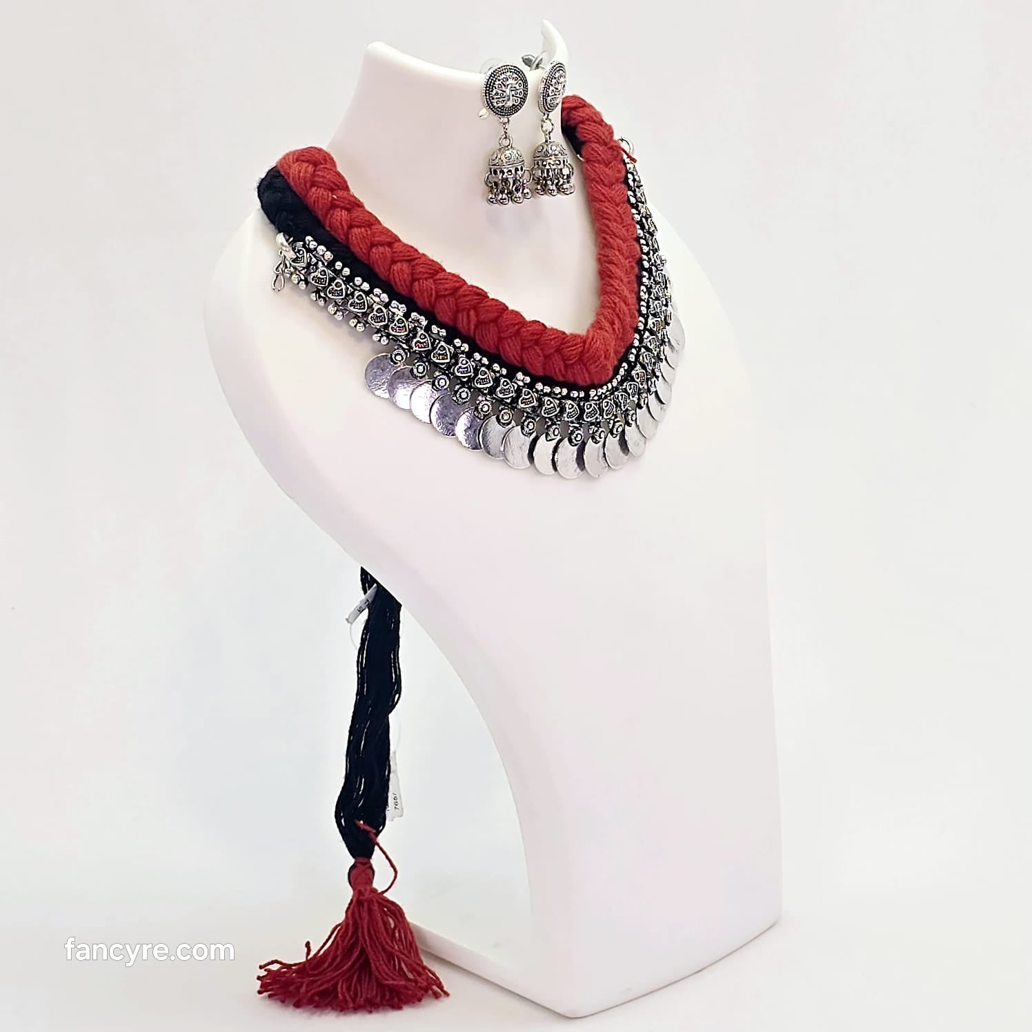 The Bernice Oxidized Necklace