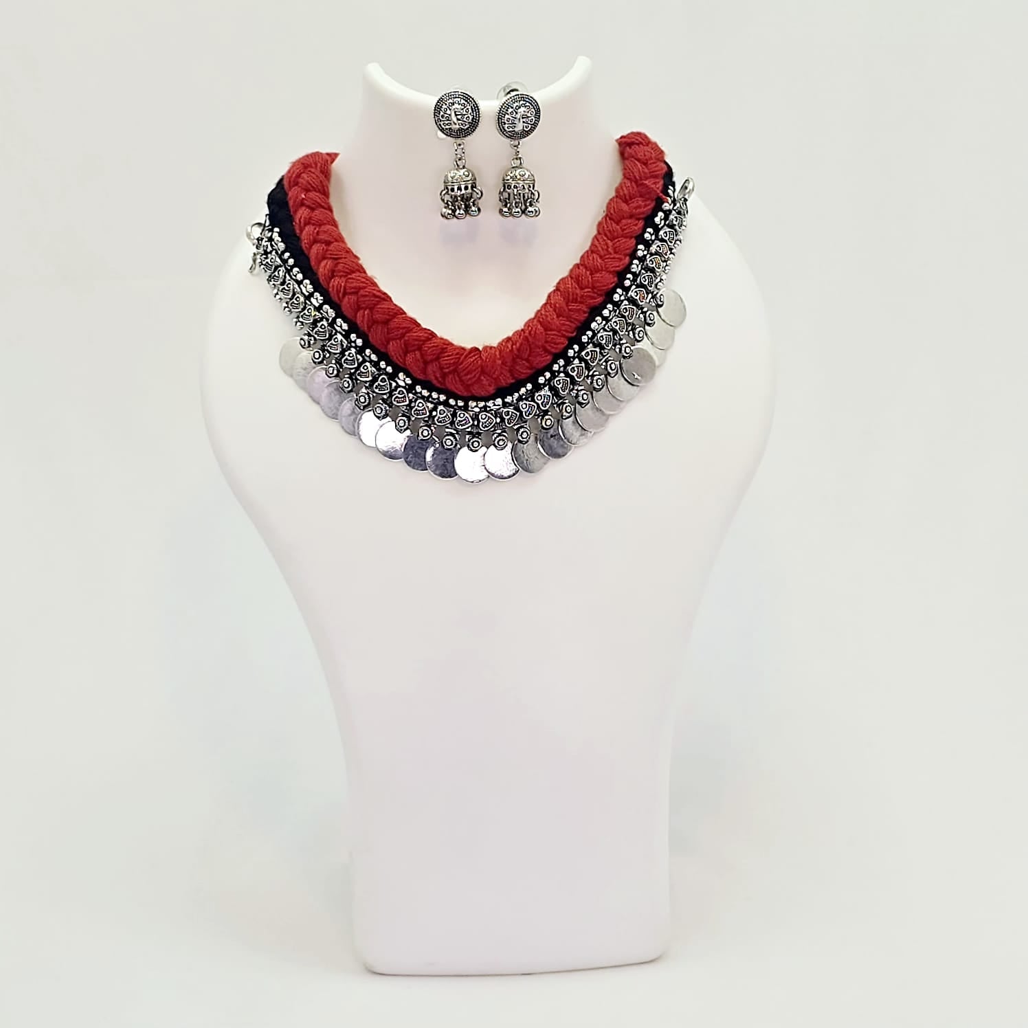 The Bernice Oxidized Necklace