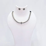 The Zelia Oxidized Necklace