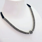 The Zennie Oxidized Necklace