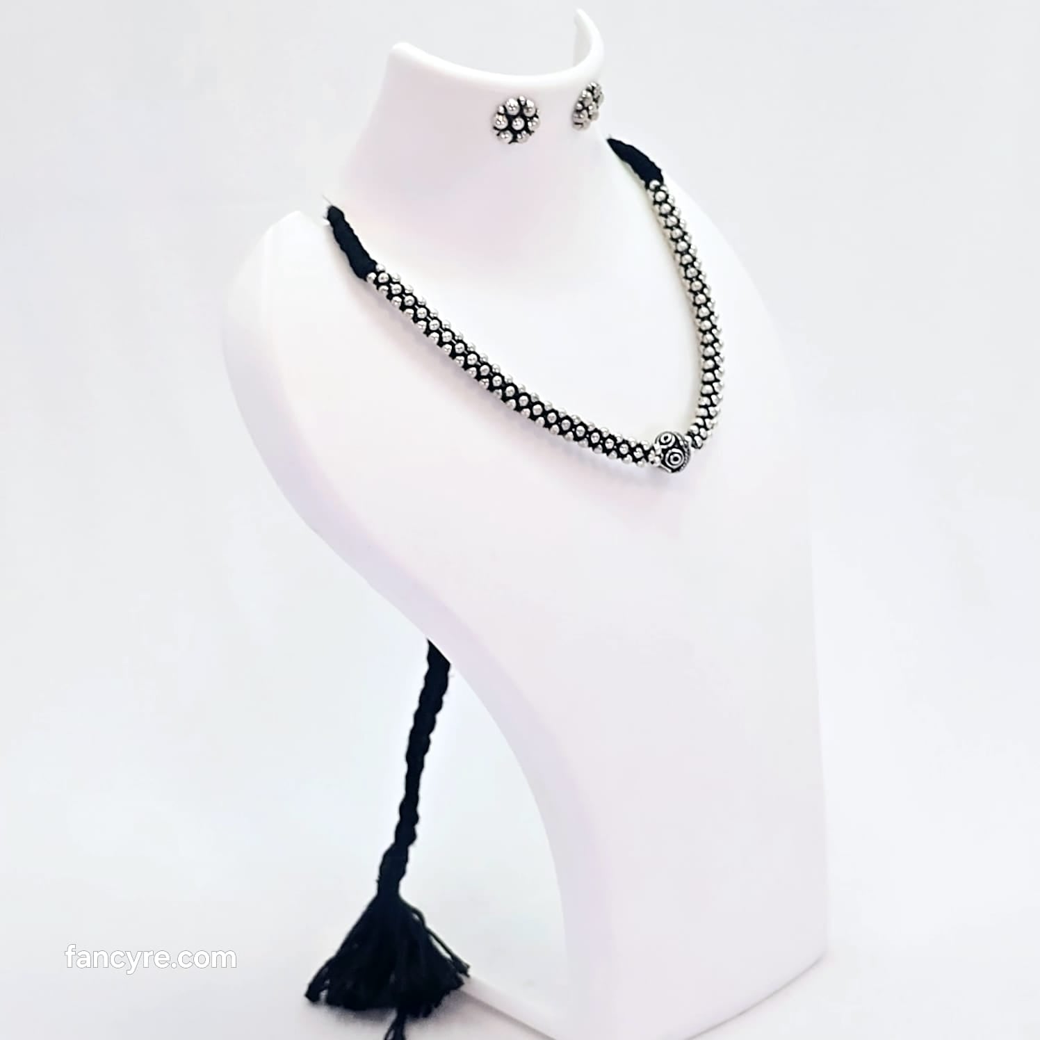 The Zennie Oxidized Necklace