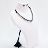 The Zennie Oxidized Necklace