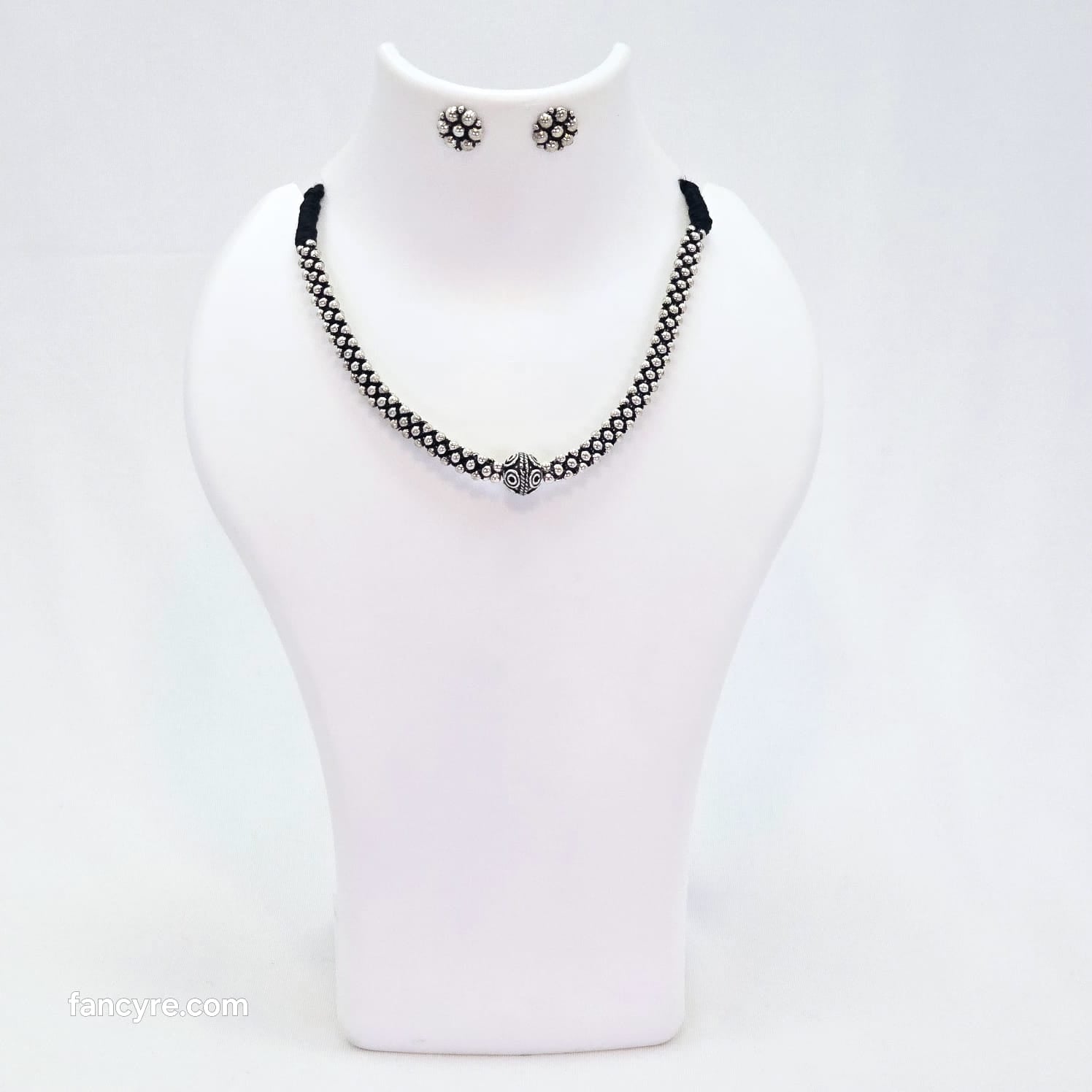 The Zennie Oxidized Necklace