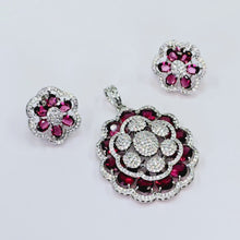 The Aniya Whitegold A.D Pendant Earring