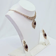 The Berry Rosegold A.D Necklace