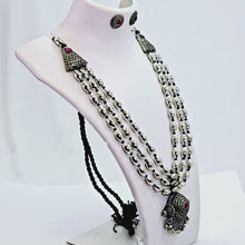 The Haley Oxidized Long Necklace