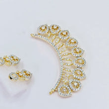 The Delisa Yelloegold A.D Pendant Earring (M.S)