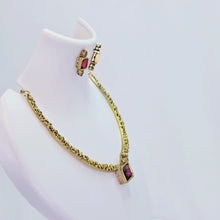 The Swarangi Kempu Necklace