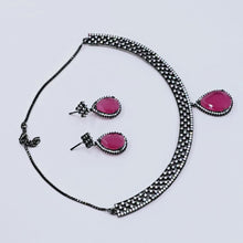 The Michiko Blackgold A.D Necklace