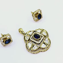 The Briella Victorian Polish Pendant Earring