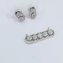 The Deliah Whitegold A.D Pendant Earring(M.S)