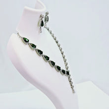 The Nadine Whitegold A.D Necklace