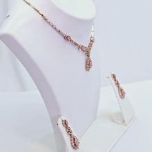 The Abigail Rosegold A.D Necklace