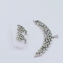 The Riynny Whitegold A.D Pendant Earring (M.S)