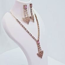 The Danica Rosegold A.D Necklace