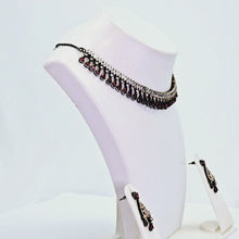 The Samara Blackgold A.D Necklace