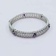 The Alegra Whitegold A.D Bangle