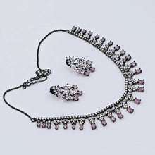 The Wisteria Blackgold A.D Necklace