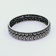 The Padmakshi Oxidized Bangle