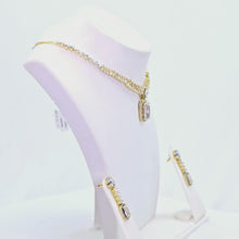 The Suki Yellowgold A.D Necklace