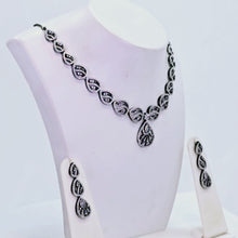 The Shyla Blackgold A.D Necklace