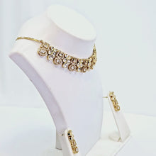 The Haniya Rosegold A.D Necklace