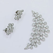 The Dalary Whitegold A.D Pendant Earring (M.S)