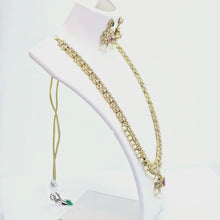 The Virika Kempu Long Necklace