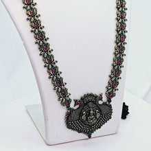 The Mary Oxidized Long Necklace