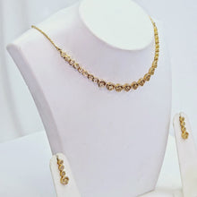 The Adeline Rosegold A.D Necklace