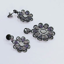 The Avrill Blackgold A.D Pendant Earring