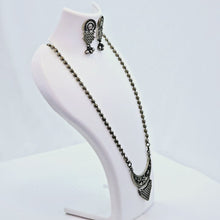 The Glory Oxidized Long Necklace