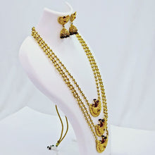 The Yachana Antique Goldforing Long Necklace