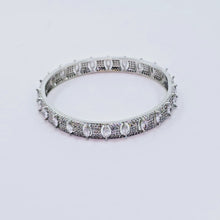 The Avery Whitegold A.D Bangle