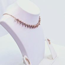 The Elena Rosegold A.D Necklace