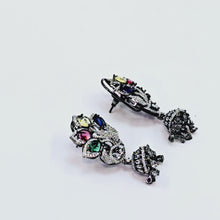 The Jazlyn Blackgold A.D Earring