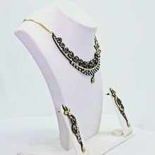 The Yazmin Blackgold A.D Necklace