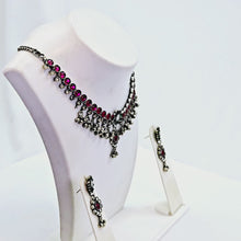 The Takshila Oxidized Necklace