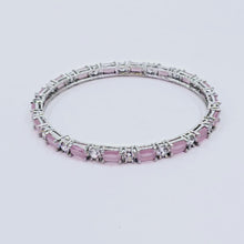 The Bizzy Whitegold A.D Bangle