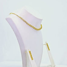 The Tyra Yellowgold A.D Necklace